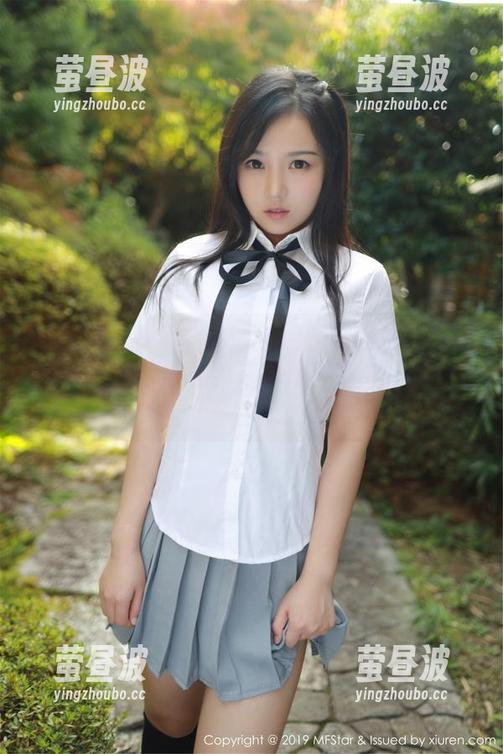 MFStar模范学院 - 你能相信这些写真是Ellie艾栗栗的吗？来抓住那份奇妙的可爱！
