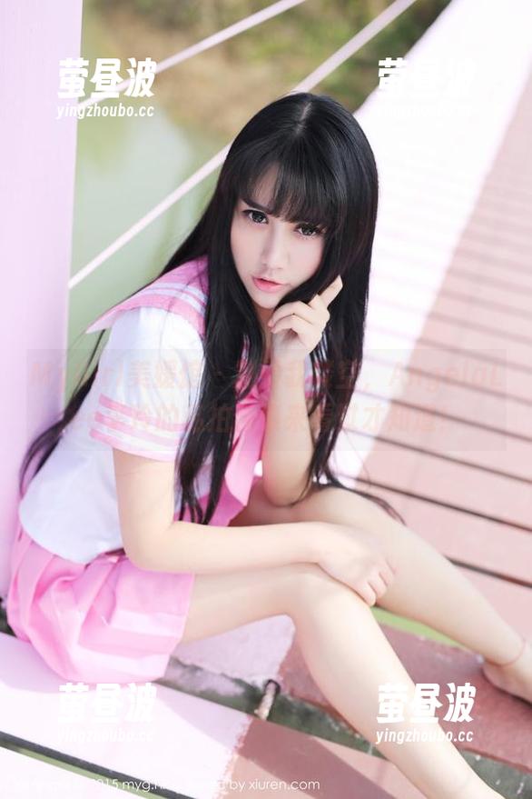 MyGirl美媛馆 - 别看我镂空，AngelaLee李玲的私拍合集来看过才知道！
