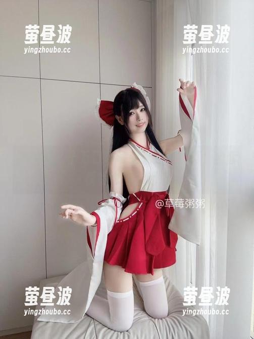 十万口草莓粥粥 微密圈 - 十万口草莓粥粥豹纹写真,全套模特也得瑟起来