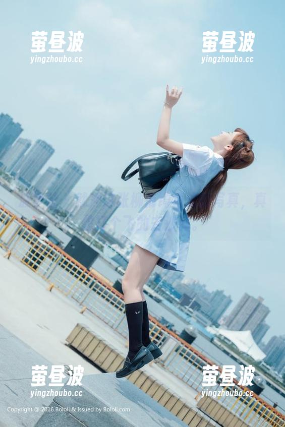 波萝社 - 就冲这张柳侑绮海边的写真，真想打个飞的去沙滩。